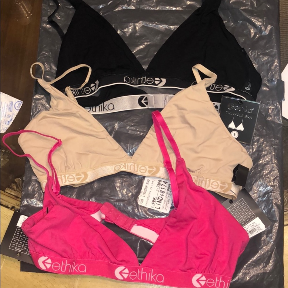 Ethika triangle bra all 3 SOLD